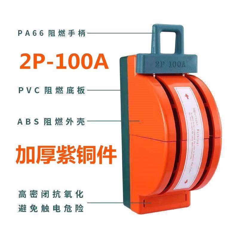 德国进口双向闸刀开关家用2P双电源切换开关电闸220V双投倒顺转换
