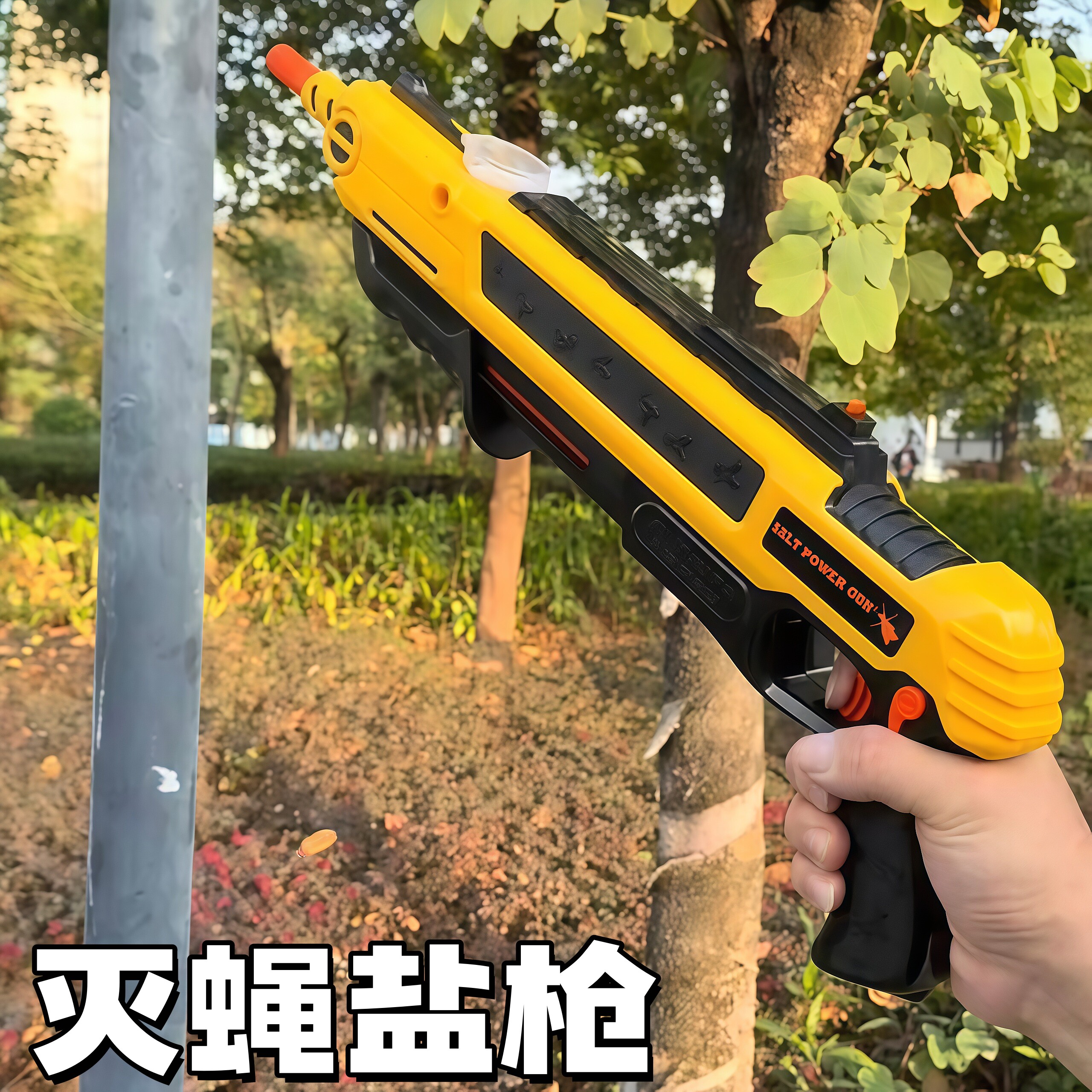 灭蝇盐枪食盐散弹枪打苍蝇灭虫灭蚊神器高压枪创意儿童男孩玩具枪