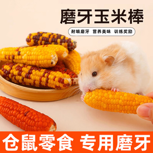 仓鼠零食磨牙棒金丝熊鼠粮饲料营养专用玉米棒解闷小玩具用品大全