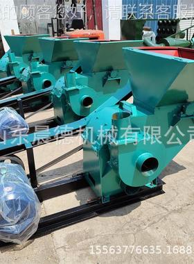 沙龙牛羊机饲料粉碎VEN 自动装克袋畜牧养芦苇粉草殖机