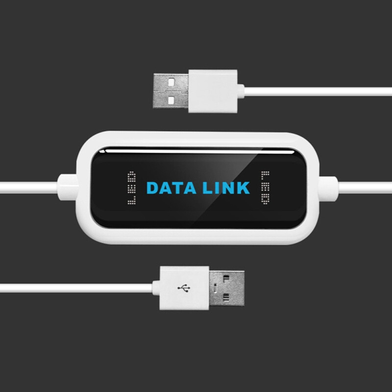data link USB2.0高速 对拷线 联机线两台电脑互传数据 datalink
