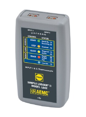 AEMC L642双通道温度记录仪
