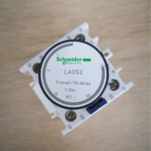 LADS2延时辅助触点模块通电延时1-30秒,螺钉夹紧端子