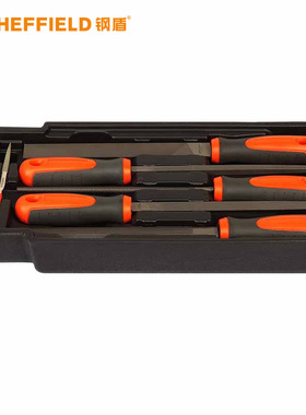钢盾S025031 8件套锉刀综合性组合工具打磨工具机修工具套装