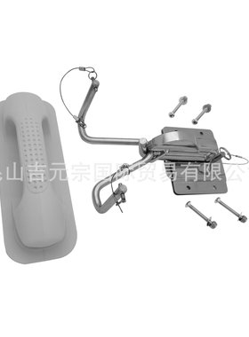 船用五金 吊艇器 套组 SS304 白色