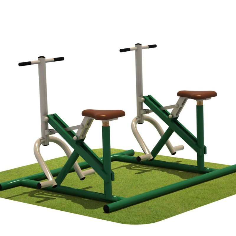 厂家直销双人健骑机 室外健身器材公园小区健身器材