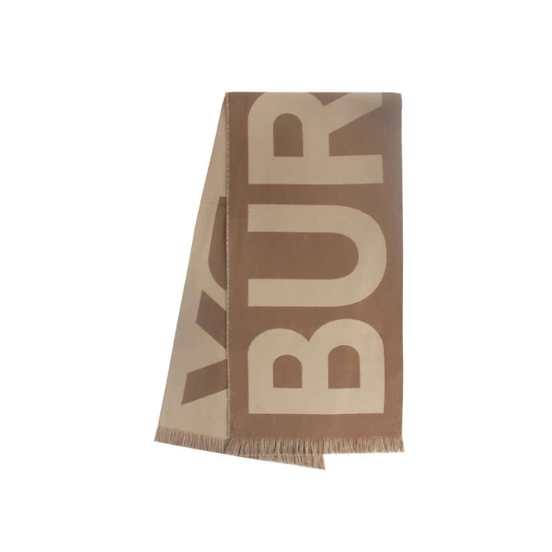 BURBERRY/博柏利专柜款字母徽标印花围巾丝巾8057148