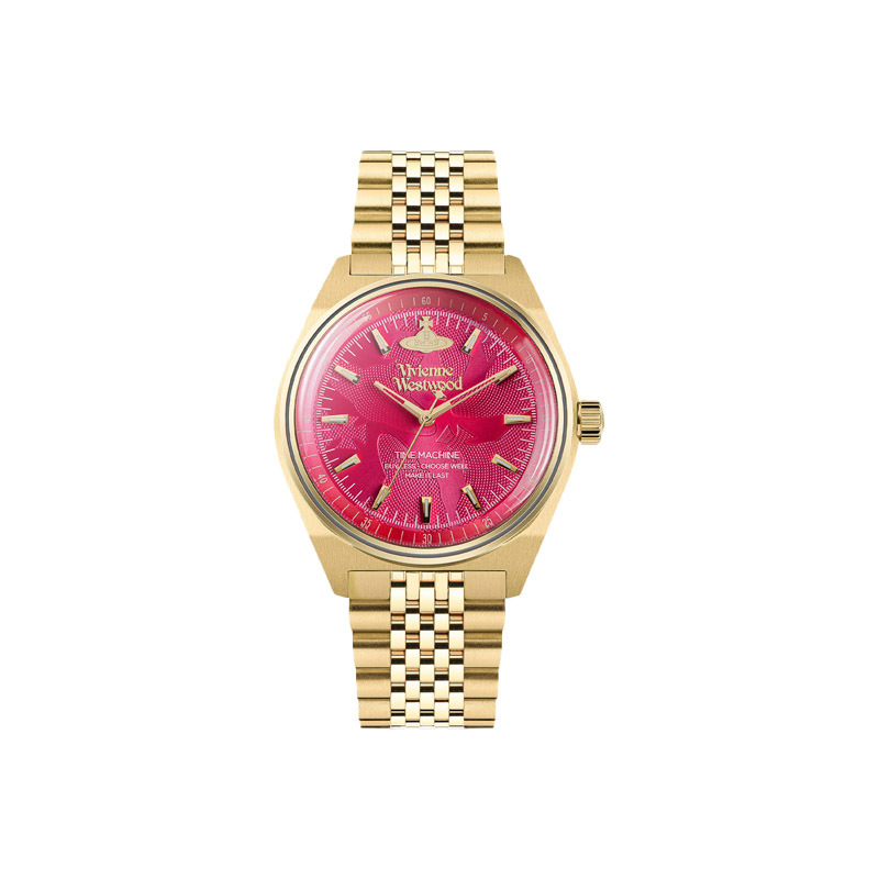 VIVIENNE WESTWOOD 西太后 玫粉色表盘女士手表VV251RRGD