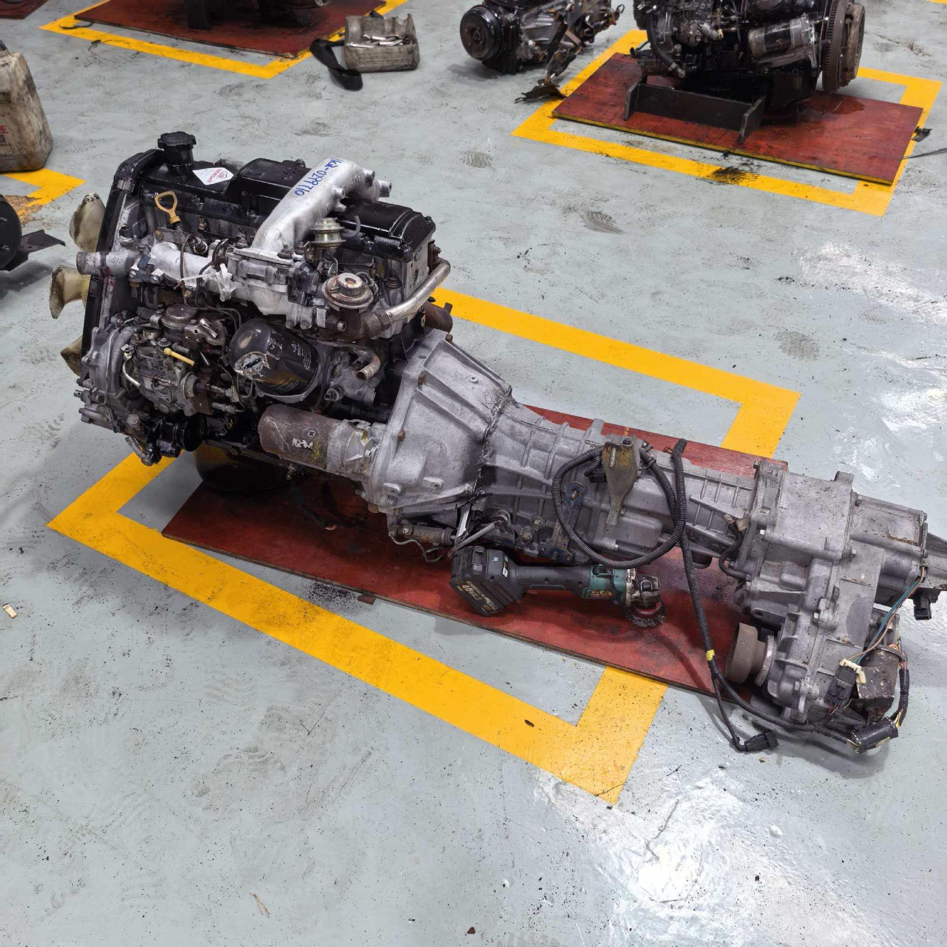 1KZ-T发动机总成3.0L柴油涡轮适配丰田普拉多KZJ70/KZJ90