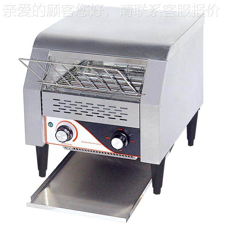 不TT-150链式多炉 商用西式电热多士烤炉 TT-150士锈钢面包机
