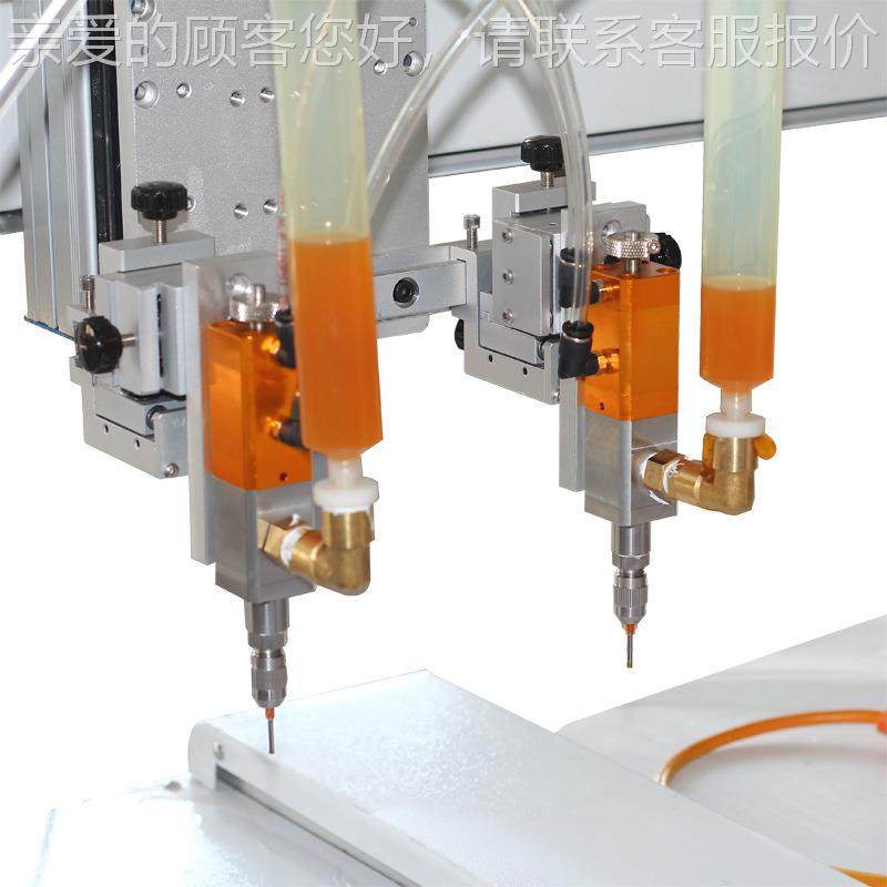 高速桌面机能式树脂AB胶滴胶设备 智四轴双平台XY-8500动点胶自机,五金/工具,电动打胶机,淘宝优惠券,粉丝福利购,淘宝优惠卷