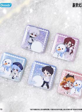 正版【现货】新世纪福音战士Falling in Winter徽章挂件 明日香零