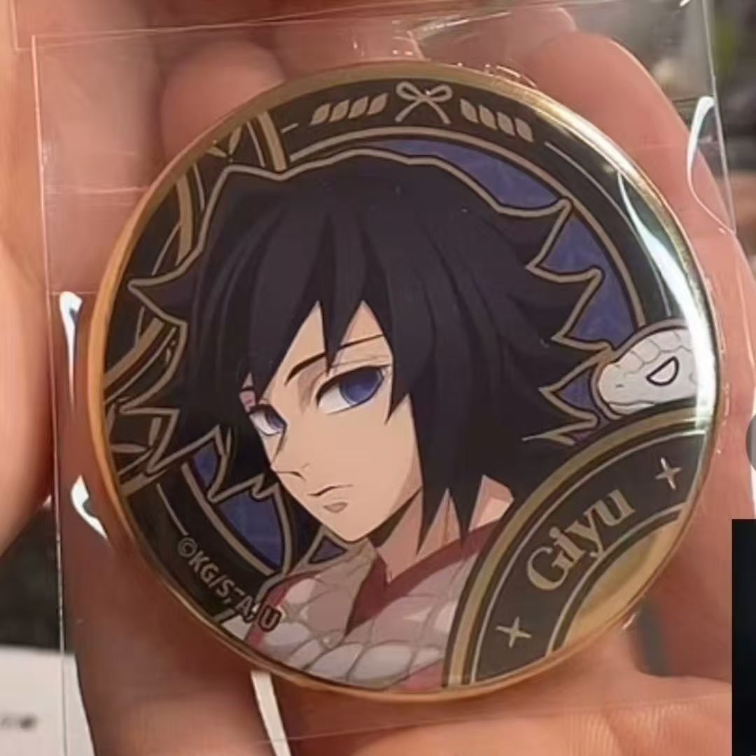 鬼灭之刃蛇年限定周边徽章蝴蝶忍