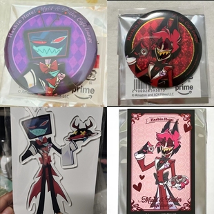 日谷地狱客栈系列周边cafe阿拉斯托 路西法 亚当a咖正比小卡原袋