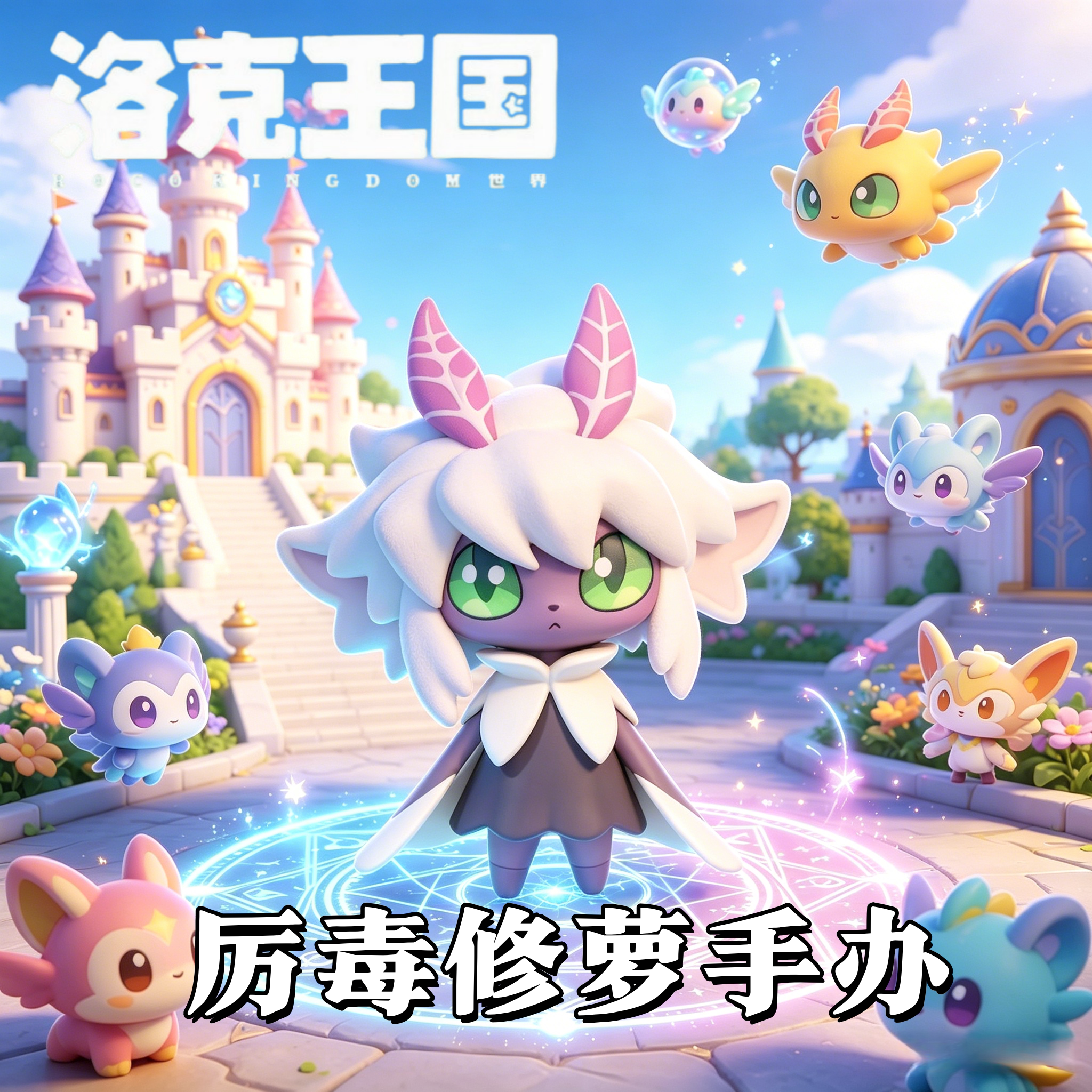 洛克王国厉毒修萝3DQ版手办图片