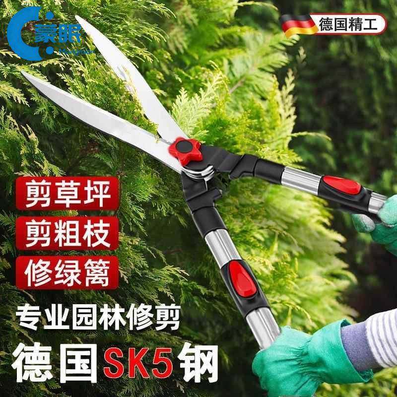 修枝剪树枝剪刀园艺修花园林果树伸缩修枝剪长柄大剪刀剪草坪
