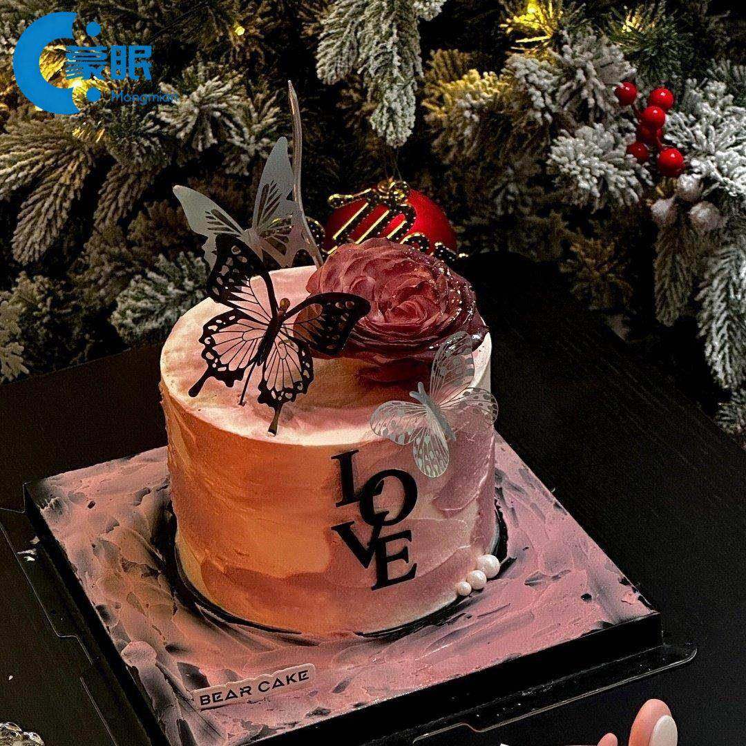 情人节蛋糕插件2026情人节蛋糕装饰黑色love压克力插牌白色幻彩蝴,节庆用品/礼品,节日装扮用品,淘宝优惠券,粉丝福利购,淘宝优惠卷