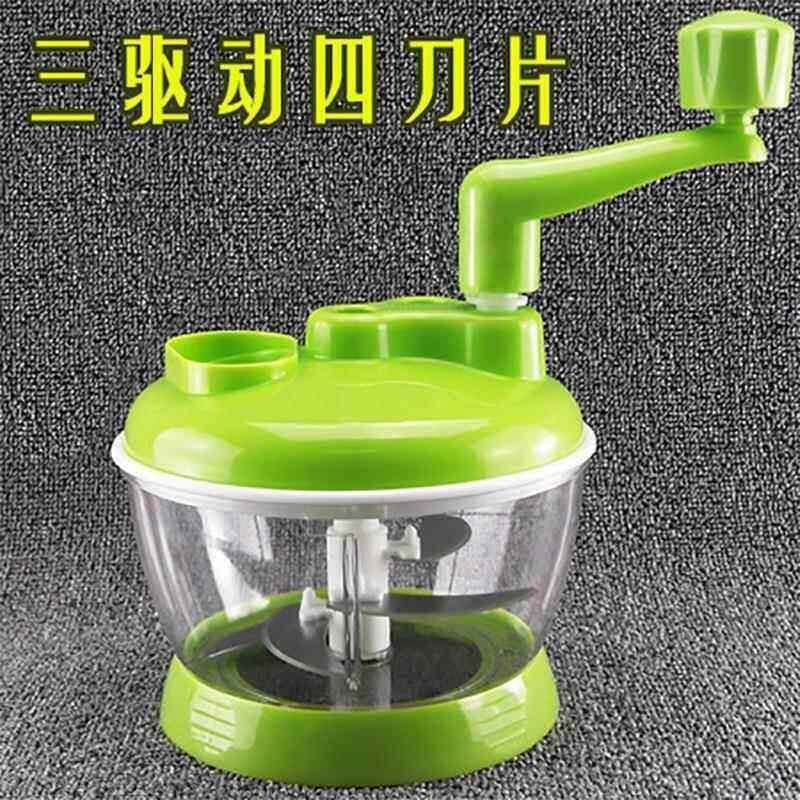 饺家用机器手动机粉碎器容量手摇水饺馅商用搅陷大较绞菜碎肉