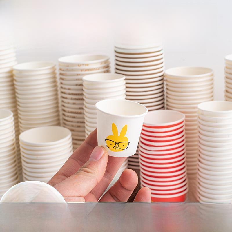 特小号试饮杯一次性品尝杯迷你纸杯30ml50试吃小杯品尝水杯试喝杯