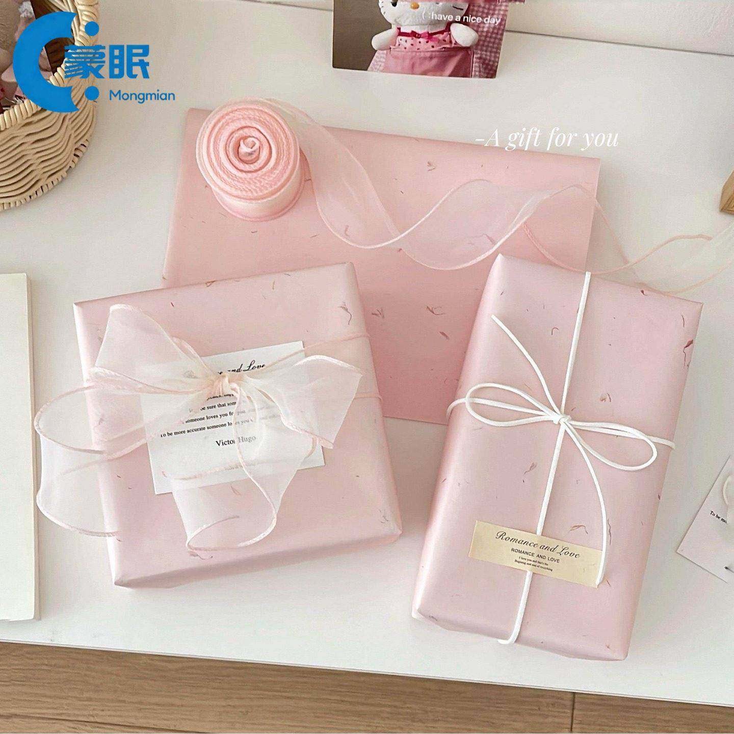 情人节花束包装纸ins粉色花瓣纸礼物包装纸氛围感鲜花礼品纸出卡,节庆用品/礼品,节日装扮用品,淘宝优惠券,粉丝福利购,淘宝优惠卷