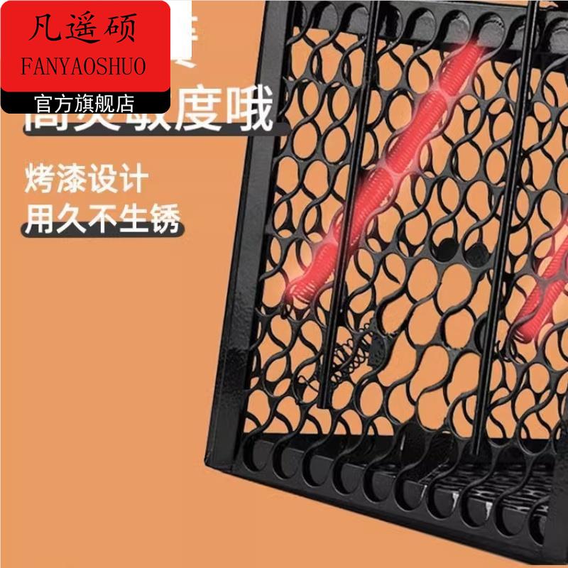 老鼠笼子只进不出捕鼠神器新型抓扑捉老鼠笼网铁网耗子笼拉簧弹簧