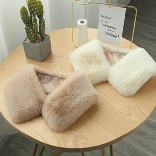 保暖防脏领冬季皮衣领子替换配件毛毛领棉服大衣羽绒服防脏领更换