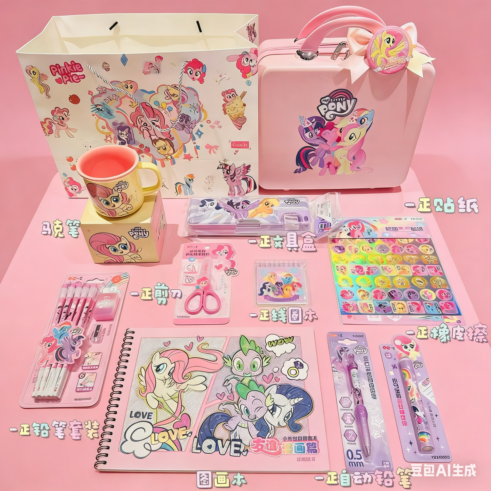 小马紫月碧琪生日伴手礼女孩儿童实用的高级感小众高级感女孩生日