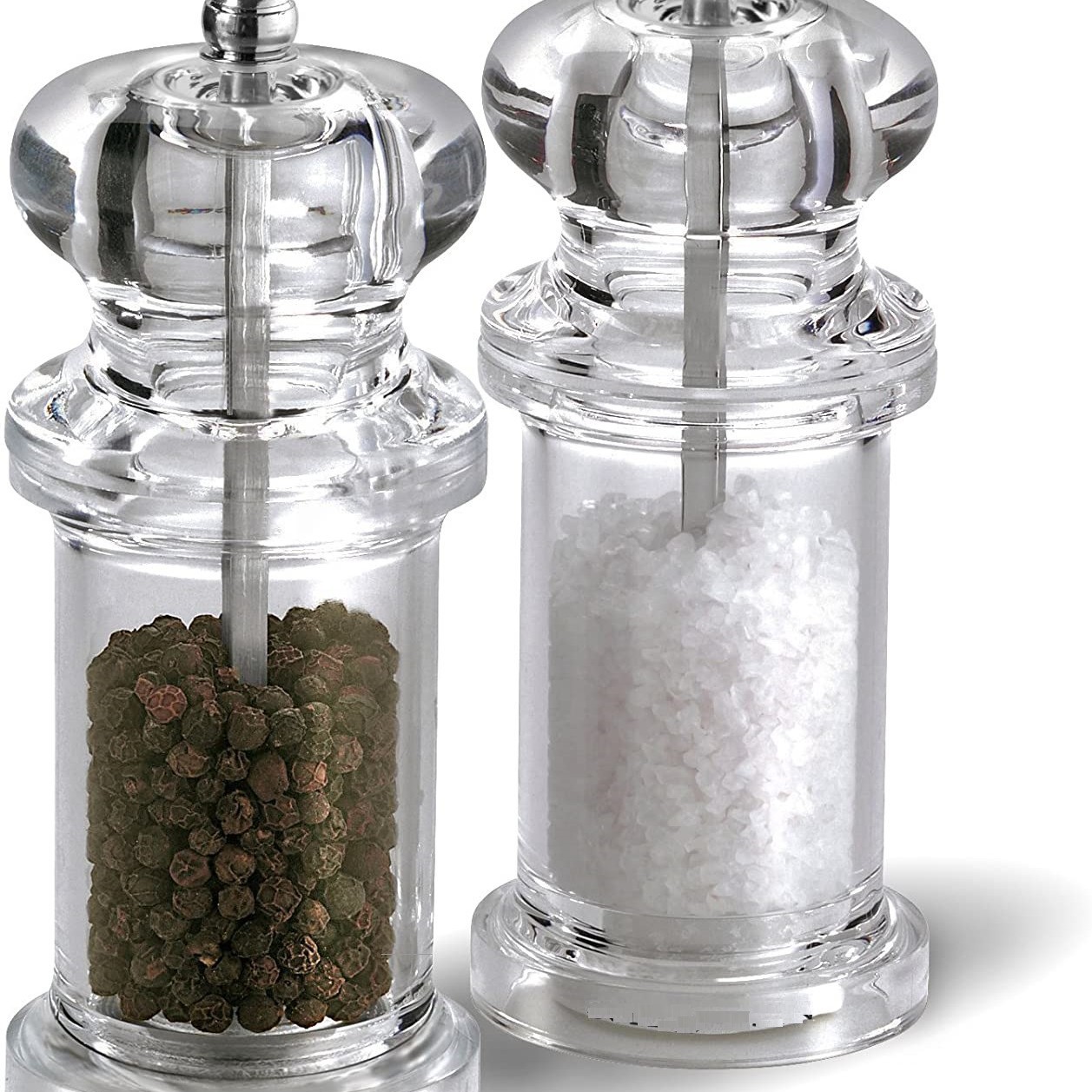 亚克力研磨器透明胡椒磨手动多用调味瓶花椒孜然胡椒研磨器新