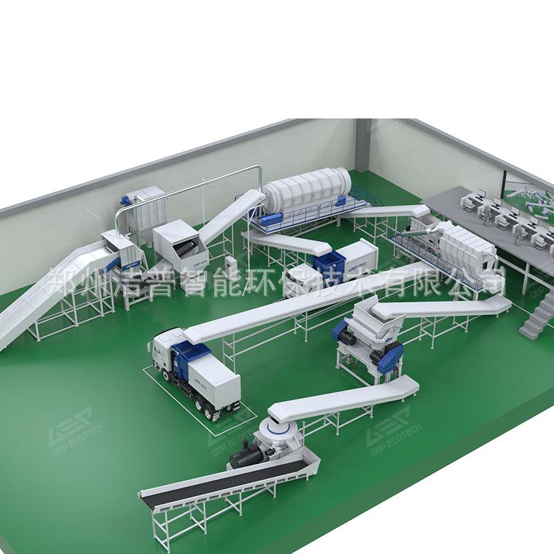 城市生活垃圾处理设备城市生活垃圾分拣设备生活垃圾制作燃料