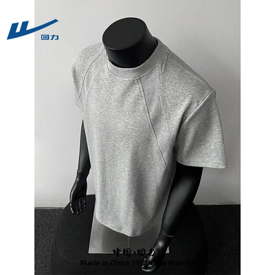 回力cleanfit美式重磅解构短袖男