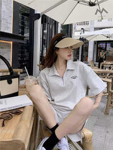 休闲运动套装 女夏季 韩版 两件套潮流 时尚 气质宽松学生跑步短袖 短裤