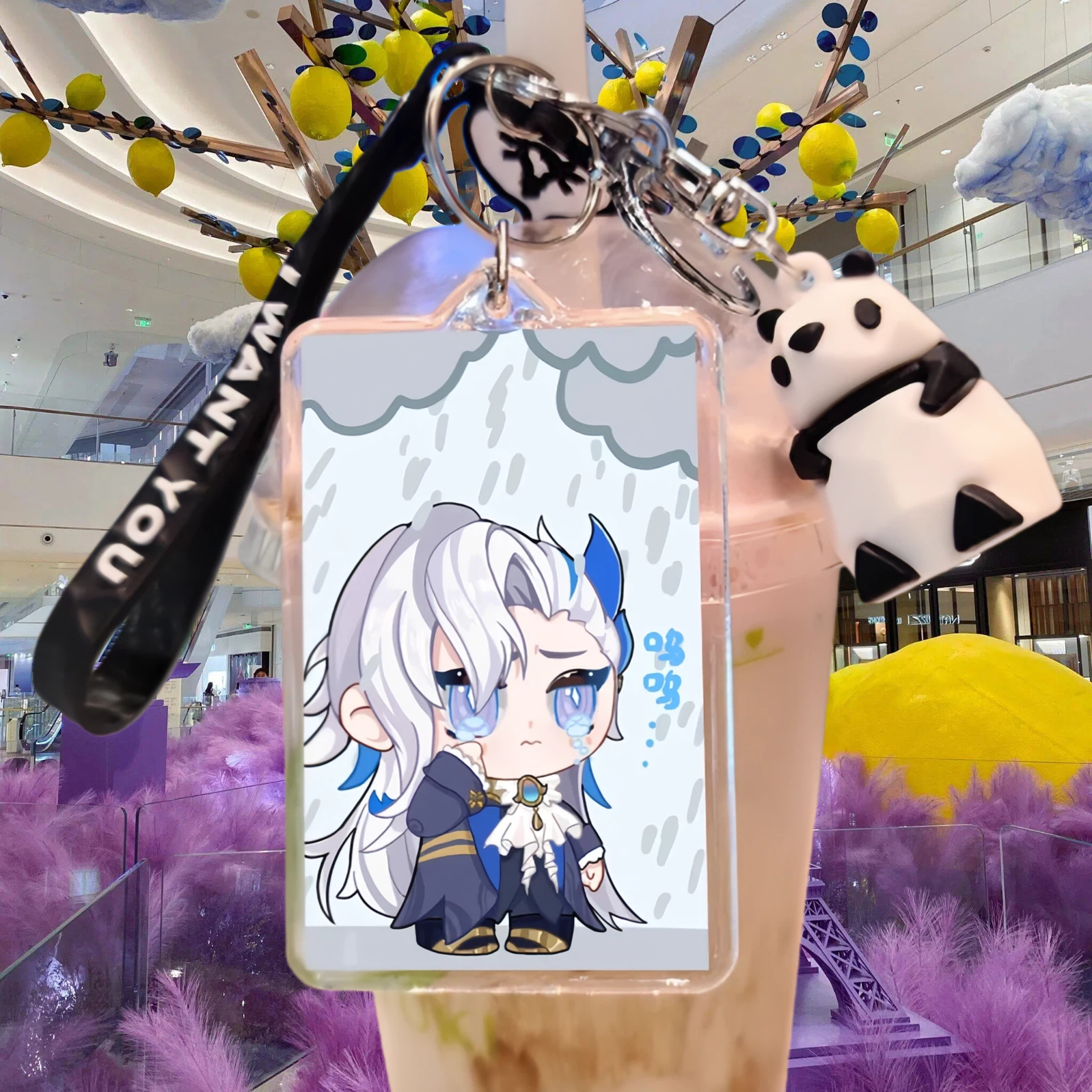 那维莱特水中之眼周边手办钥匙扣