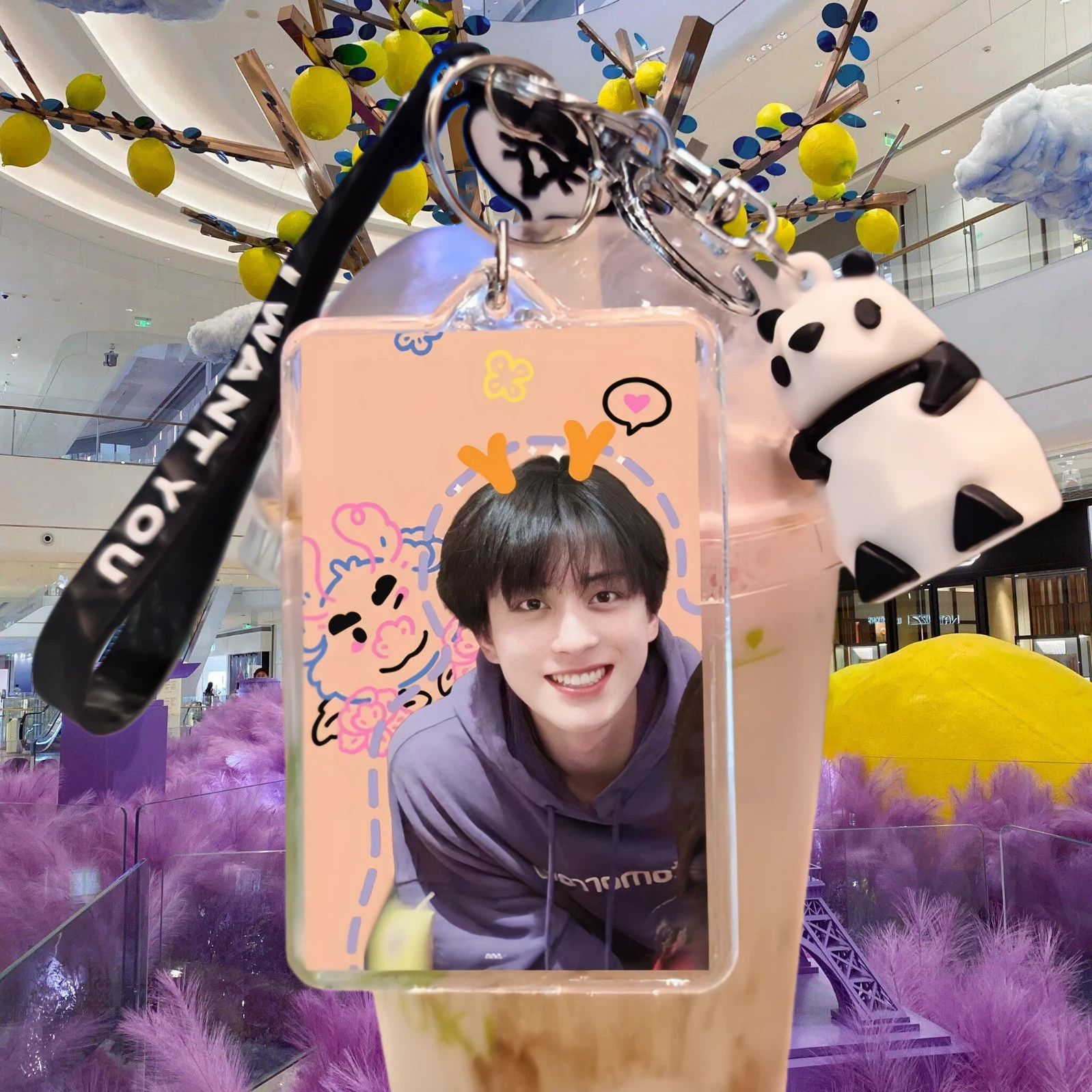 敖瑞鹏周边亚克力双面透明手办