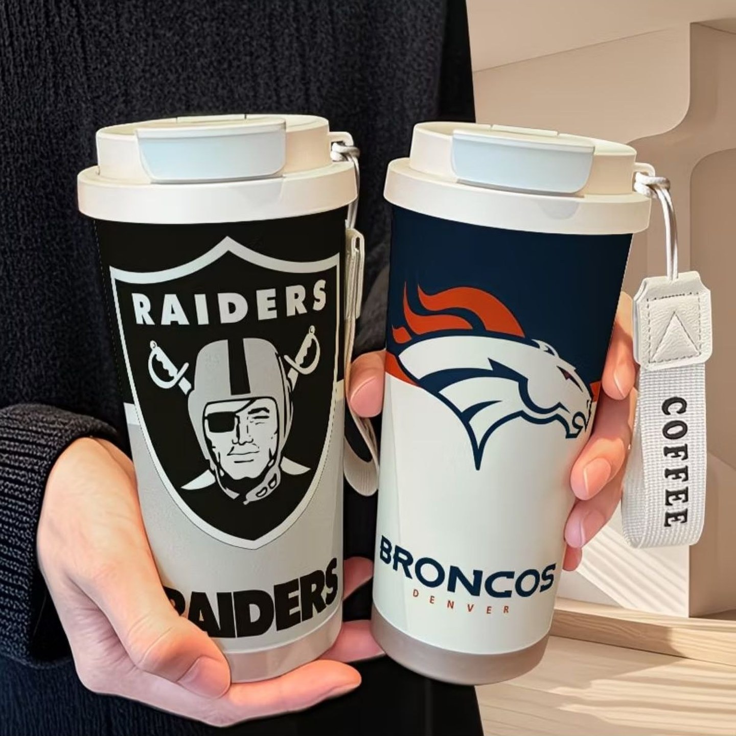 橄榄球NFL球队周边保温杯