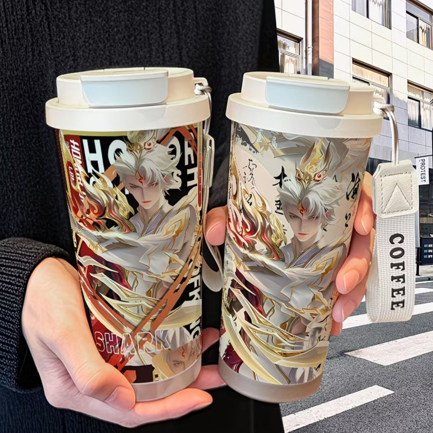 澜王者个性周边保温杯不