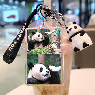 大福宝跟爷爷新款手办周边钥匙扣2025年新款来图片制作玩偶挂件小