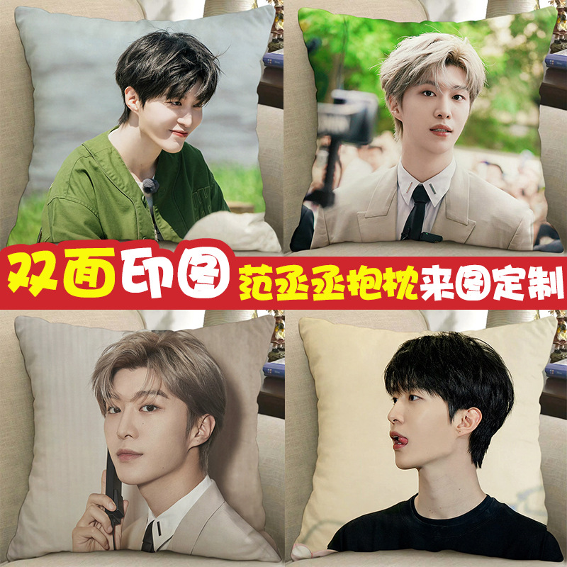 范丞丞手办周边抱枕双面d