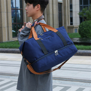 大容量旅行包干湿分离行李包出差收纳短途轻便健身旅游行李袋现货