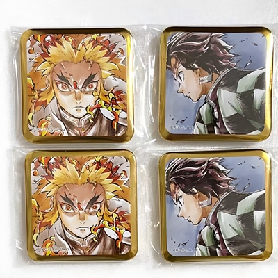 鬼灭之刃ufotable Dining原画吧唧富冈义勇无一郎蝴蝶忍碳治郎