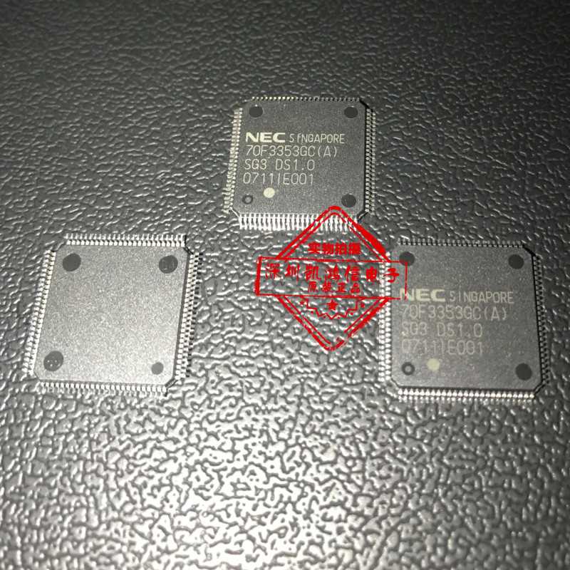 UPD70F3353GC(A)-SG3 70F3353GC LQFP100 全新进口实图现货