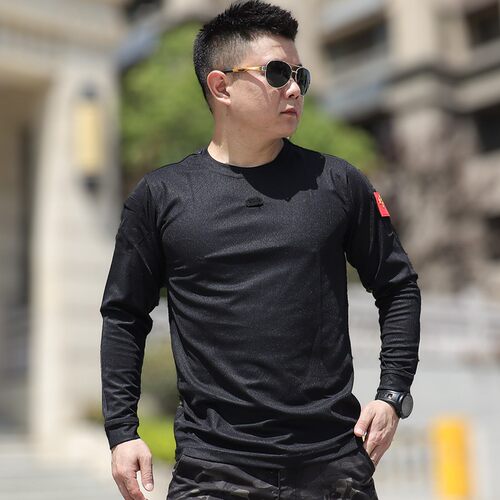 户外运动coolmax速干衣长袖