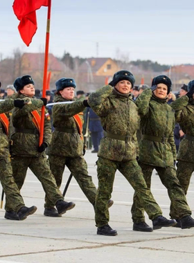 冬季vkbo棉服俄罗斯军冬大衣男款俄军LV8作战服迷彩服套装防寒服