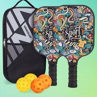 儿童pickball匹克球拍selkirk碳纤维T700匹克球全套