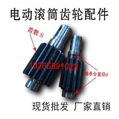 电动滚筒配件TDY滚筒电机齿轮齿轴 淄博滚筒配件专用