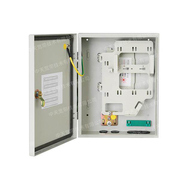 室外防水光缆分纤箱插片式1分16路光纤分光箱移动电信 分光箱加厚