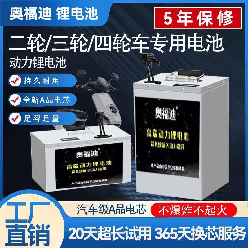 宁德时代电动车锂电池72V外卖电动车60V锂电池两轮三轮48V锂电KS