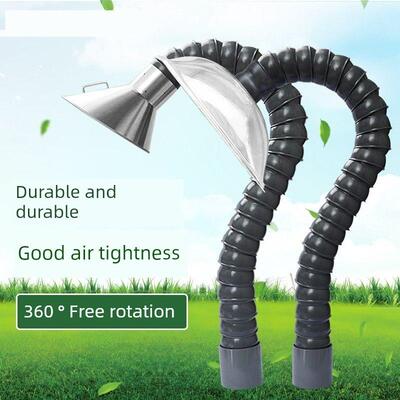 万能定位竹管焊烟管排烟罩气罩艾灸排气管工业除尘吸风臂