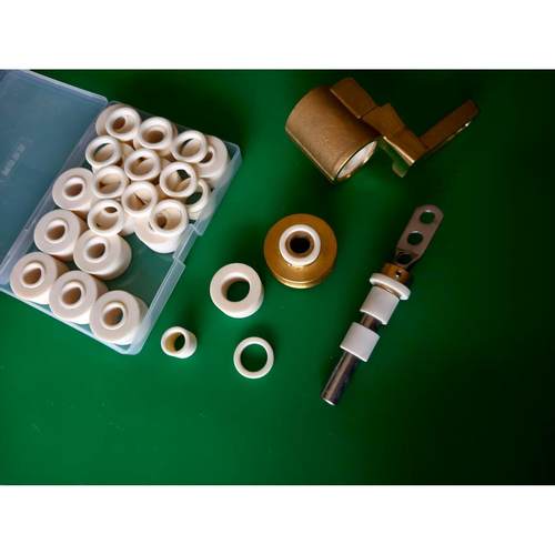 喷水织机配件 新式 陶瓷 51AB 捕纬边导轴座 (陶瓷6201)