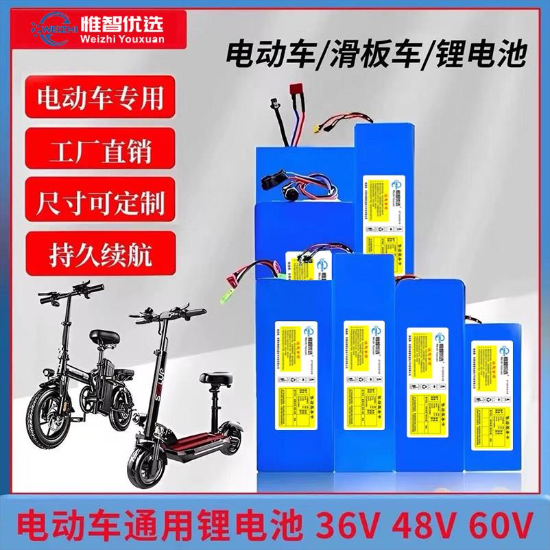 电动滑板车36V10.4A锂电池24V48V伏代驾折叠电动车希洛普大陆合