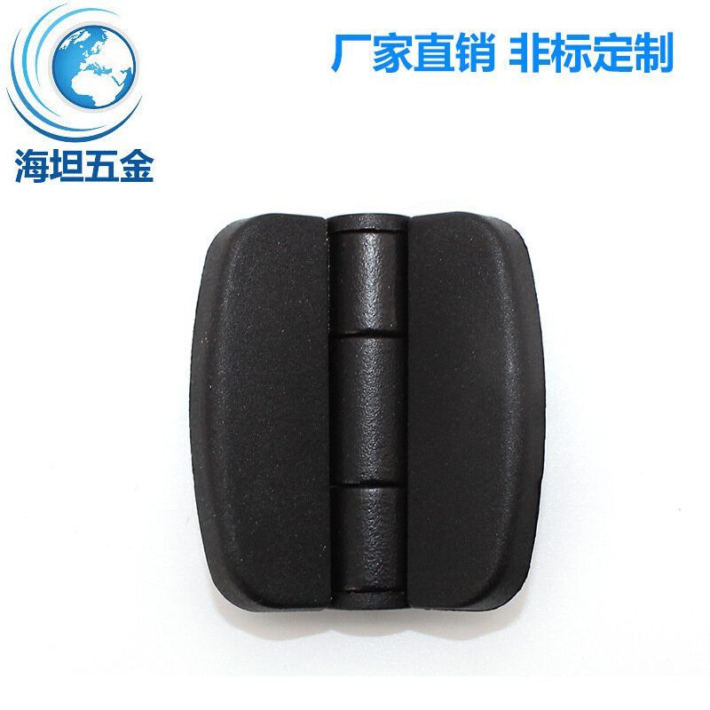 工业柜门锌合金黑色CL042活动铰链铝型材合金合页平开折叠加厚铰